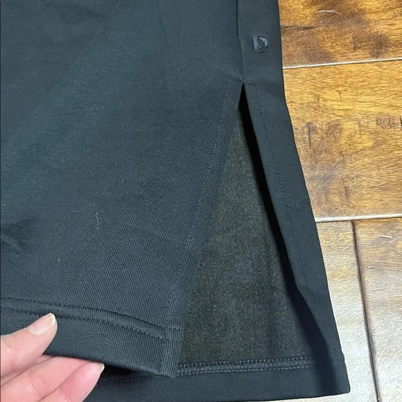 Pact Black Wide Leg/Waistband Sweatpants, size XXL
